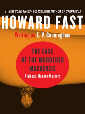 cover image of Case of the Murdered Mackenzie